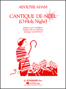 Cantique de Noel Vocal Solo & Collections sheet music cover